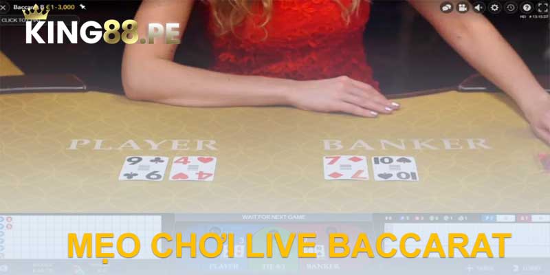 MẸO CHƠI LIVE BACCARAT